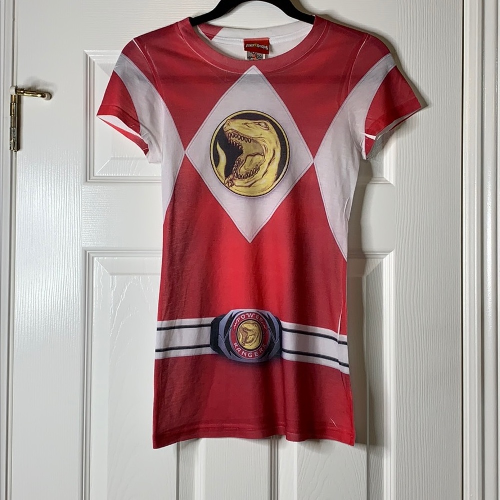 Junior’s Power Rangers Tee Shirt with Graphics